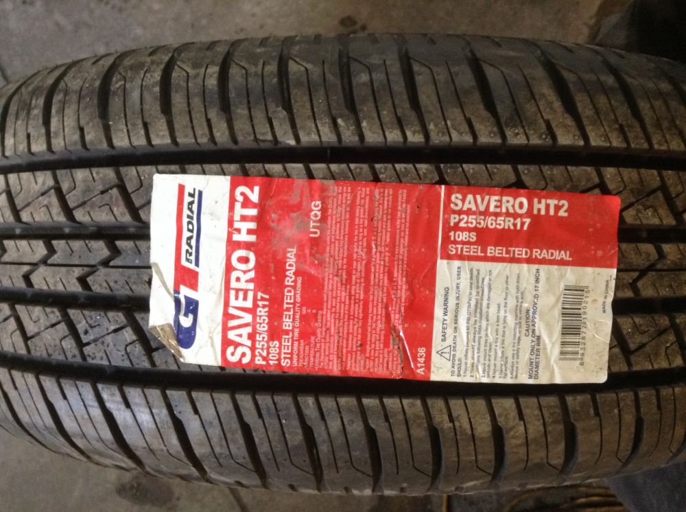 GT Radial Savero HT2 255/65/17 - Pneu d’été usagé GT Radial