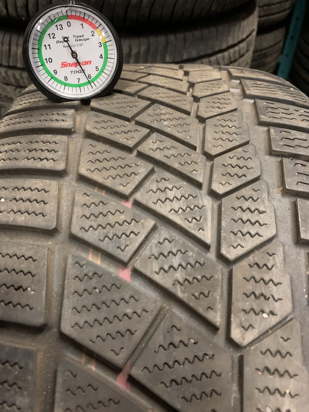 Continental ContiwinterContact TS 830P SSR 225/55/16 - Pneu d'hiver usagé