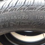 Continental  Cross Contact LX Sport 275/45/20 - Pneu d'été usagé