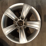 Roue en aluminium usagée BMW Silver / Dimensions : 16x7.5 / Boulons : 5x120mm