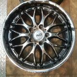 Roue en aluminium usagée Dai Alloys / Dimensions : 17x7.5 / Boulons : 5x114.3mm