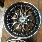 Roue en aluminium usagée Dai Alloys / Dimensions : 17x7.5 / Boulons : 5x114.3mm