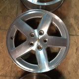 Roue en aluminium usagée Chevrolet Cobalt / Dimensions : 16x6 / Boulons : 5x110mm