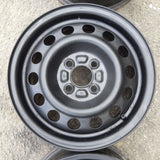 Roue en acier usagée Noir / Dimensions : 14x5.5 / Boulons : 5x114.3mm
