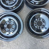 Roue en acier usagée DTD 763500 Noir / Dimensions : 17x8 / Boulons : 6x135mm