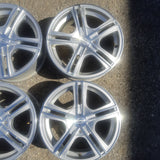 Roue en aluminium usagée Sacchi Silver / Dimensions : 16x7 / Boulons : 5x108mm4x108mm