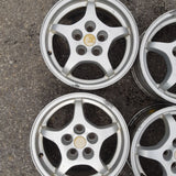 Roue en aluminium usagée Mitsubishi Silver / Dimensions : 16x6 / Boulons : 5x114.3mm