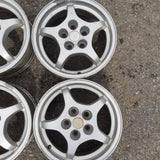 Roue en aluminium usagée Mitsubishi Silver / Dimensions : 16x6 / Boulons : 5x114.3mm