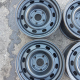 Roue en acier usagée Noir X41752 / Dimensions : 17x7 / Boulons : 5x139.7mm