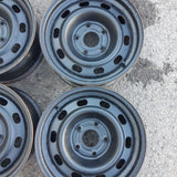 Roue en acier usagée Noir X41752 / Dimensions : 17x7 / Boulons : 5x139.7mm