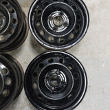 Roue en acier usagée Inc03 Noir / Dimensions : 15x6 / Boulons : 4x114.3mm4x4.5po