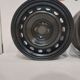 Roue en acier usagée Noir Inc 03 / Dimensions : 16x6.5 / Boulons : 4x100mm