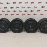 Roue en acier usagée Noir Inc 02 / Dimensions : 15x6.5 / Boulons : 5x114.3mm