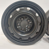 Roue en acier usagée Noir Inc 02 / Dimensions : 15x6.5 / Boulons : 5x114.3mm