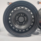Roue en acier usagée Noir / Dimensions : 15x6.5 / Boulons : 5x114.3mm
