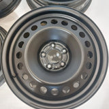 Roue en acier usagée Noir Inc02 / Dimensions : 17x7 / Boulons : 5x110mm
