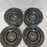 Roue en acier usagée Noir Inc01 / Dimensions : 16x7 / Boulons : 5x139.7mm