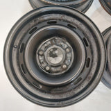 Roue en acier usagée Noir Inc01 / Dimensions : 16x7 / Boulons : 5x139.7mm