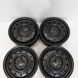 Roue en acier usagée Noir Inc03 / Dimensions : 14x5 / Boulons : 4x100mm