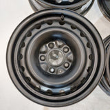 Roue en acier usagée Noir Inc04 / Dimensions : 16x6.5 / Boulons : 5x127mm