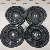 Roue en acier usagée DTD Noir / Dimensions : 17x7 / Boulons : 5x139.7mm5x5.5po