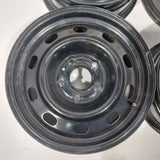 Roue en acier usagée DTD Noir / Dimensions : 17x7 / Boulons : 5x139.7mm5x5.5po