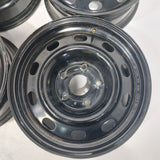 Roue en acier usagée DTD Noir / Dimensions : 17x7 / Boulons : 5x139.7mm5x5.5po