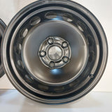 Roue en acier usagée Noir Inc 03 / Dimensions : 16x6.5 / Boulons : 5x112mm