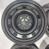 Roue en acier usagée Noir Inc 04 / Dimensions : 17x7 / Boulons : 5x139.7mm