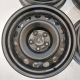Roue en acier usagée Hyundai Noir / Dimensions : 16x6.5 / Boulons : 5x114.3mm