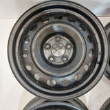 Roue en acier usagée Hyundai Noir / Dimensions : 16x6.5 / Boulons : 5x114.3mm