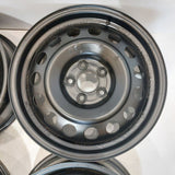 Roue en acier usagée Hyundai Noir / Dimensions : 16x6.5 / Boulons : 5x114.3mm