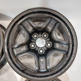 Roue en acier usagée GM Noir 9598032 / Dimensions : 17x7 / Boulons : 5x120mm