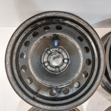Roue en acier usagée RSSW X43758 / Dimensions : 17x7 / Boulons : 5x108mm