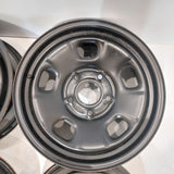 Roue en acier usagée Noir Inc06 / Dimensions : 17x7 / Boulons : 5x139.7mm