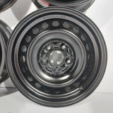 Roue en acier usagée Honda Noir02 / Dimensions : 15x6.5 / Boulons : 5x114.3mm