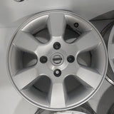 Roue en aluminium usagée Nissan Silver / Dimensions : 15x5 / Boulons : 4x114.3mm