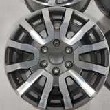 Roue en aluminium usagée Ford Silver , Noir Charbon / Dimensions : 18x8 / Boulons : 6x139.7mm