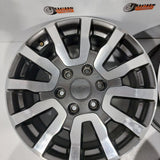 Roue en aluminium usagée Ford Silver , Noir Charbon / Dimensions : 18x8 / Boulons : 6x139.7mm