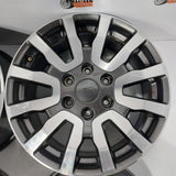 Roue en aluminium usagée Ford Silver , Noir Charbon / Dimensions : 18x8 / Boulons : 6x139.7mm