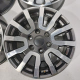 Roue en aluminium usagée Ford Silver , Noir Charbon / Dimensions : 18x8 / Boulons : 6x139.7mm