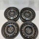Roue en acier usagée Noir Inc09 / Dimensions : 17x6.5 / Boulons : 6x114.3mm