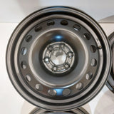 Roue en acier usagée Noir Inc09 / Dimensions : 17x6.5 / Boulons : 6x114.3mm