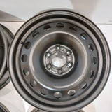 Roue en acier usagée Noir Inc09 / Dimensions : 17x6.5 / Boulons : 6x114.3mm