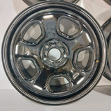 Roue en acier usagée Ford Noir 01 / Dimensions : 18x8 / Boulons : 5x114.3mm