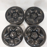 Roue en acier usagée Mazda Noir01 / Dimensions : 17x7 / Boulons : 5x114.3mm