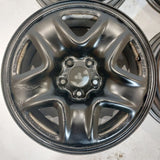Roue en acier usagée Mazda Noir01 / Dimensions : 17x7 / Boulons : 5x114.3mm