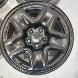Roue en acier usagée Mazda Noir01 / Dimensions : 17x7 / Boulons : 5x114.3mm