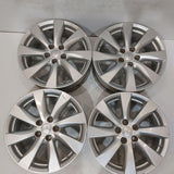 Roue en aluminium usagée Mitsubishi Silver / Dimensions : 18x7 / Boulons : 5x114.3mm