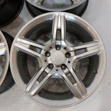 Roue en aluminium usagée Inc Silver 03 / Dimensions : 17x8 / Boulons : 5x112mm